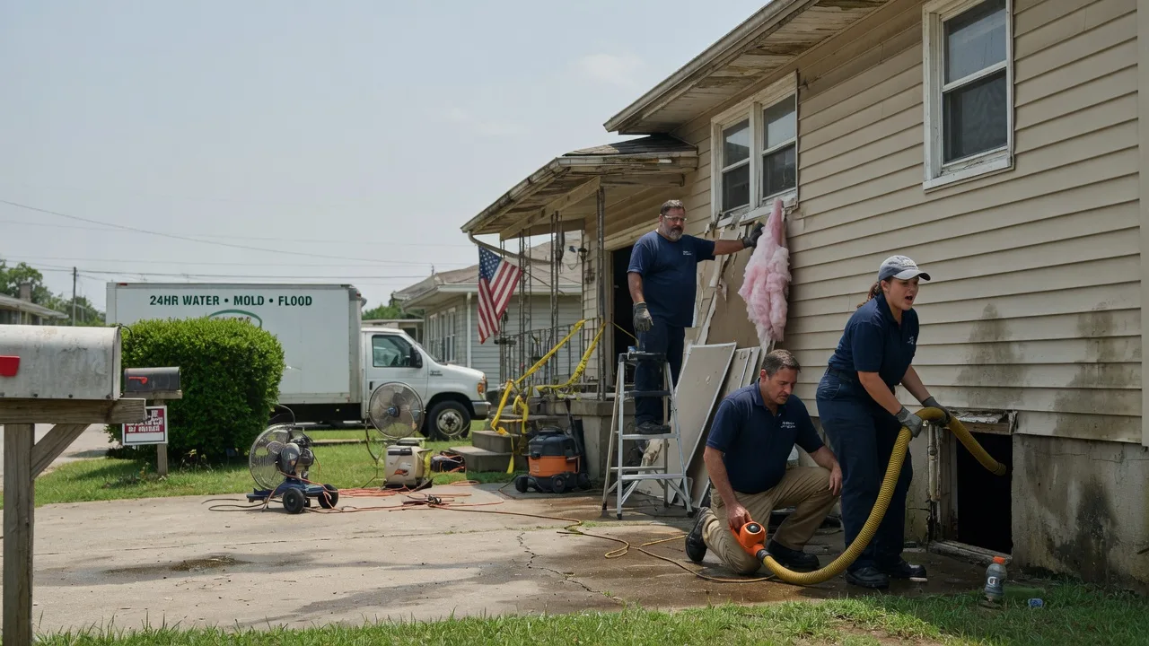 Water Damage Repair in Troutville, PA near me
